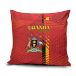 Uganda Football Pillow Cover Go Champions Cranes - African Pride