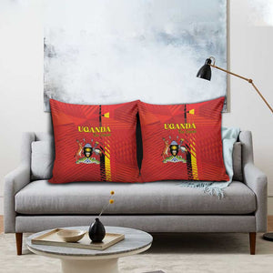 Uganda Football Pillow Cover Go Champions Cranes - African Pride