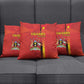 Uganda Football Pillow Cover Go Champions Cranes - African Pride