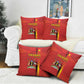 Uganda Football Pillow Cover Go Champions Cranes - African Pride