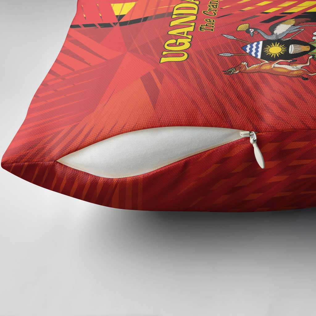 Uganda Football Pillow Cover Go Champions Cranes - African Pride