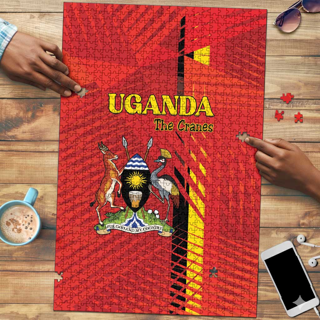 Uganda Football Puzzle Go Champions Cranes - African Pride