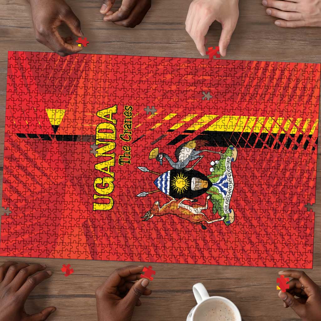 Uganda Football Puzzle Go Champions Cranes - African Pride
