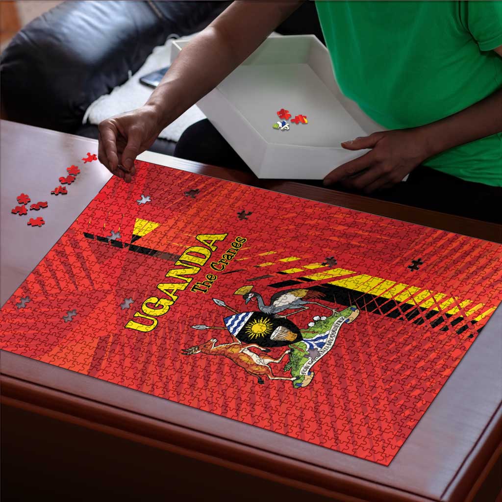 Uganda Football Puzzle Go Champions Cranes - African Pride