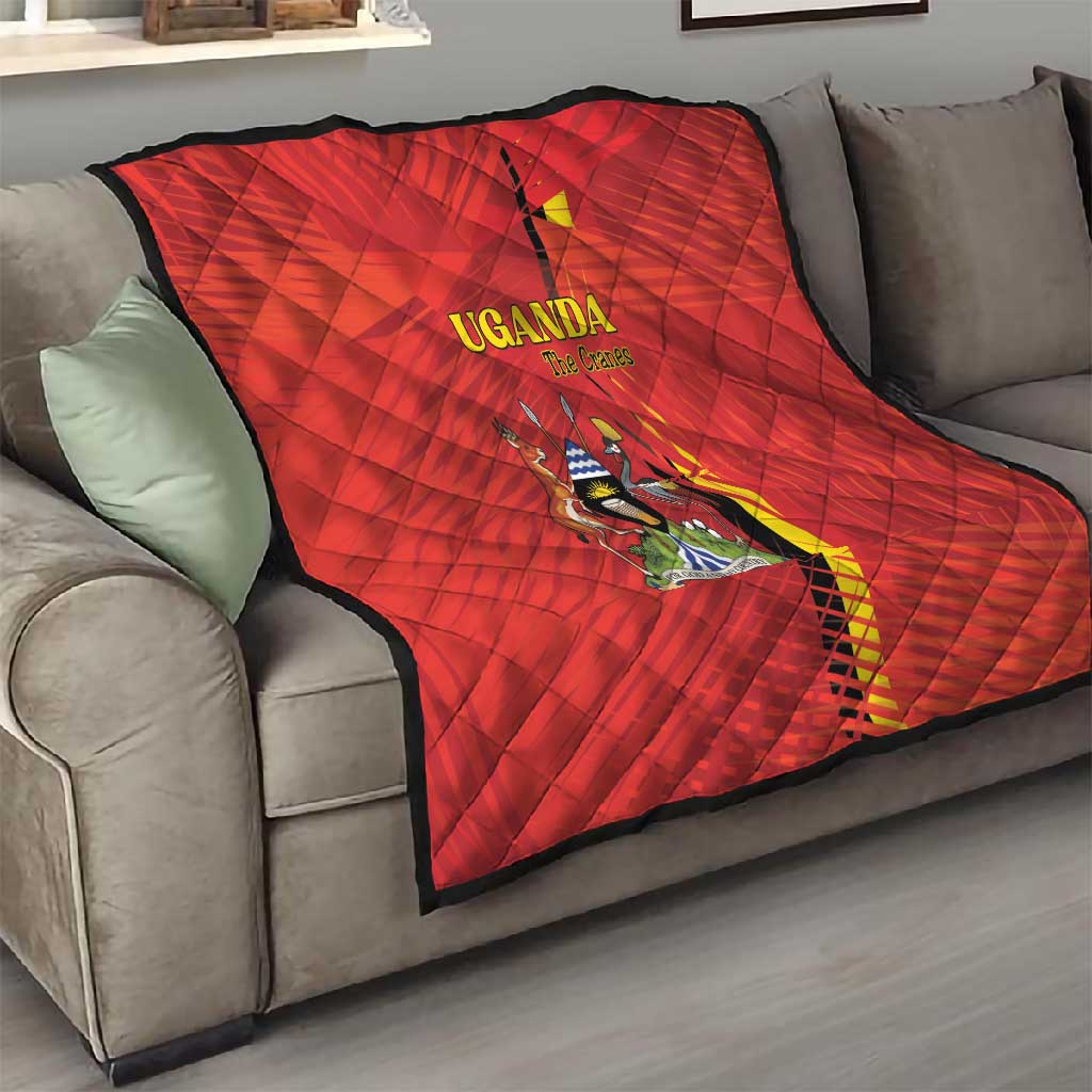 Uganda Football Quilt Go Champions Cranes - African Pride