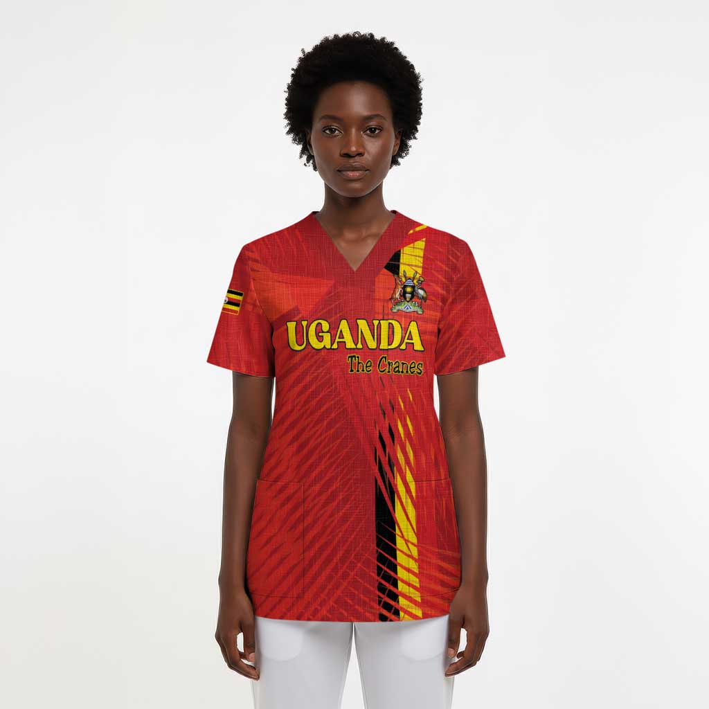 Custom Uganda Football Scrub Top Go Champions Cranes - African Pride