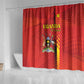 Uganda Football Shower Curtain Go Champions Cranes - African Pride