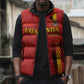 Custom Uganda Football Sleeveless Puffer Jacket Go Champions Cranes - African Pride