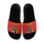 Uganda Football Slide Sandals Go Champions Cranes - African Pride