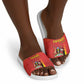 Uganda Football Slide Sandals Go Champions Cranes - African Pride