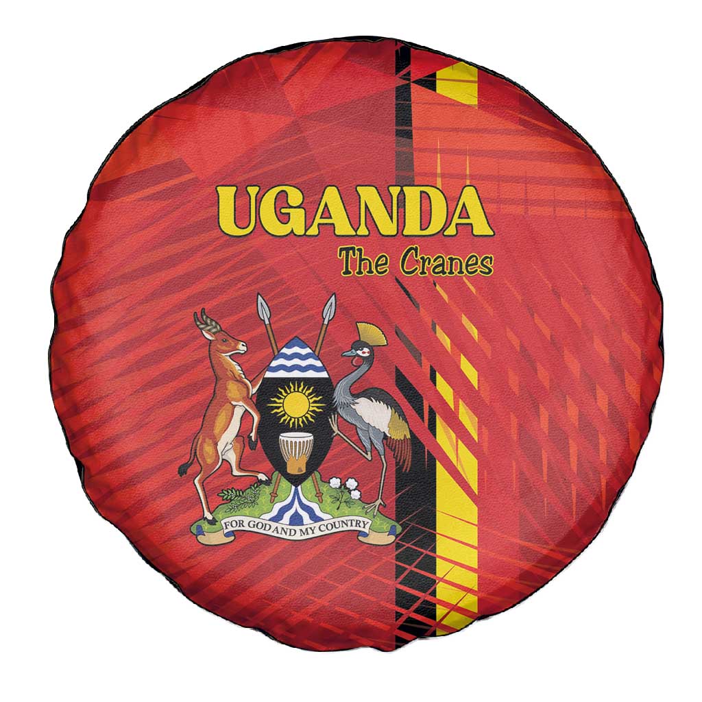 Uganda Football Spare Tire Cover Go Champions Cranes - African Pride