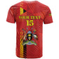 Custom Uganda Football T shirt Go Champions Cranes LT15