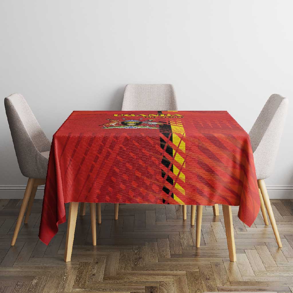 Uganda Football Tablecloth Go Champions Cranes - African Pride