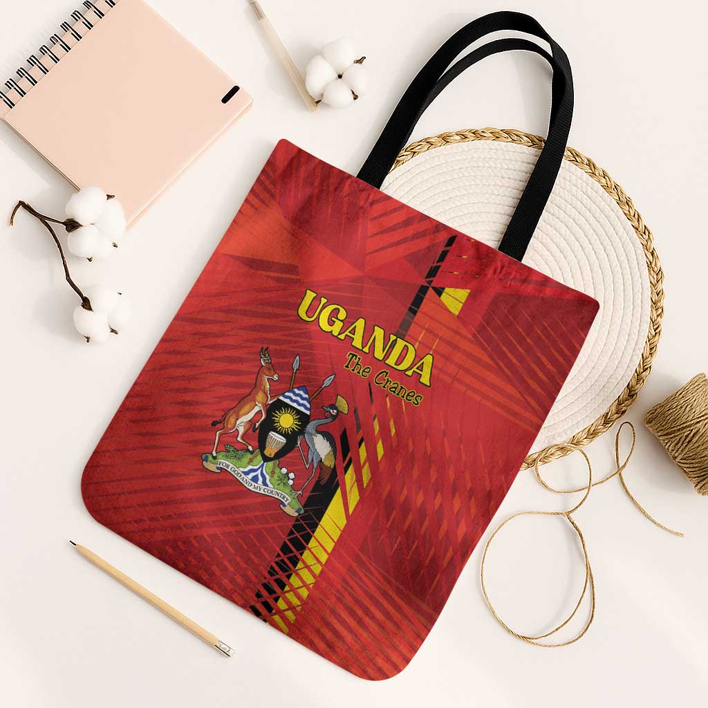 Uganda Football Tote Bag Go Champions Cranes - African Pride