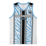 Custom Botswana Football Basketball Jersey Botswana Rising Again - Black - African Pride