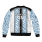 Custom Botswana Football Bomber Jacket Botswana Rising Again - Black - African Pride