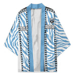 Custom Botswana Football Kimono Botswana Rising Again - Black - African Pride