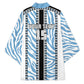 Custom Botswana Football Kimono Botswana Rising Again - Black - African Pride