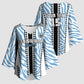 Custom Botswana Football Kimono Sleeve Blouse Botswana Rising Again - Black - African Pride