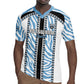 Custom Botswana Football Rugby Jersey Botswana Rising Again - Black LT15