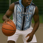 Custom Botswana Football Sleeveless Zip Hoodie Botswana Rising Again - Black - African Pride