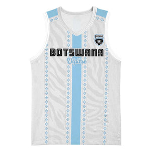 Custom Botswana Football Basketball Jersey Botswana Rising Again - Blue - African Pride
