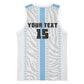 Custom Botswana Football Basketball Jersey Botswana Rising Again - Blue - African Pride