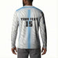 Custom Botswana Football Button Sweatshirt Botswana Rising Again - Blue