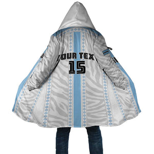 Custom Botswana Football Cloak Botswana Rising Again - Blue - African Pride