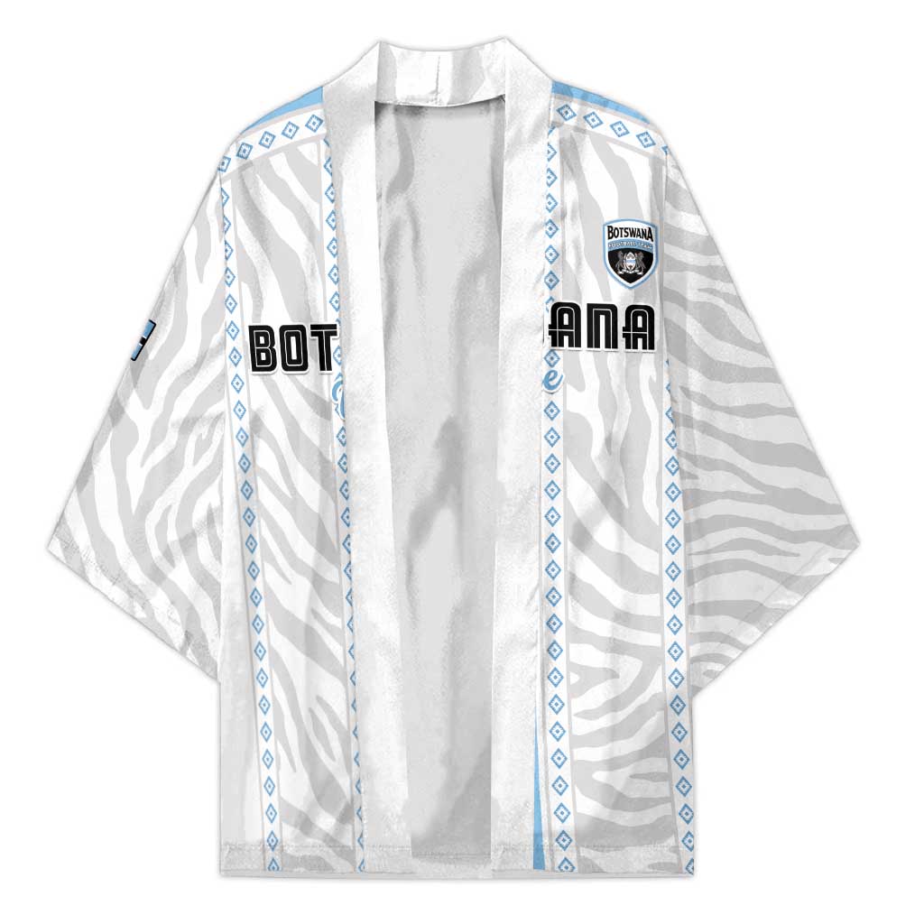 Custom Botswana Football Kimono Botswana Rising Again - Blue - African Pride