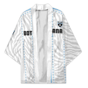 Custom Botswana Football Kimono Botswana Rising Again - Blue - African Pride