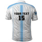 Custom Botswana Football Polo Shirt Botswana Rising Again - Blue LT15