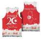 Personalized Afro Tunisia Basketball Jersey Happy 69th Anniversary Independence LT15