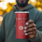 Personalized Afro Tunisia 4 in 1 Can Cooler Tumbler Happy 69th Anniversary Independence