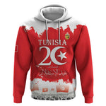 Personalized Afro Tunisia Hoodie Happy 69th Anniversary Independence