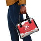 Personalized Afro Tunisia Shoulder Handbag Happy 69th Anniversary Independence