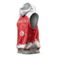 Personalized Afro Tunisia Sleeveless Hoodie Happy 69th Anniversary Independence - African Pride