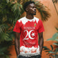 Personalized Afro Tunisia T shirt Happy 69th Anniversary Independence