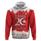 Personalized Afro Tunisia Zip Hoodie Happy 69th Anniversary Independence