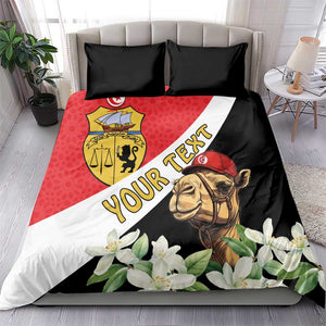 Personalized Afro Tunisia Bedding Set Camelus Dromedarius With Jasmine