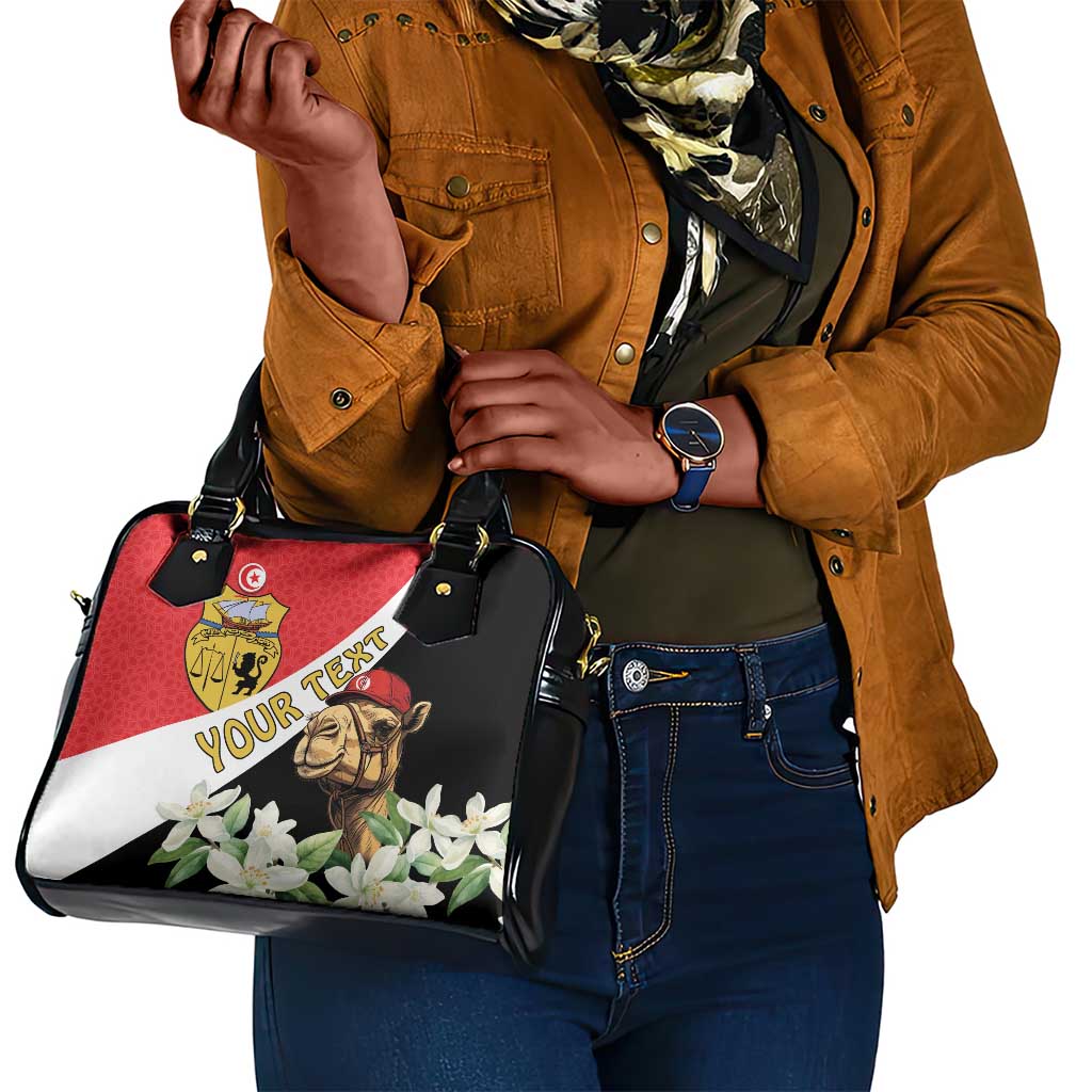 Personalized Afro Tunisia Shoulder Handbag Camelus Dromedarius With Jasmine
