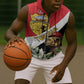 Personalized Afro Tunisia Sleeveless Zip Hoodie Camelus Dromedarius With Jasmine - African Pride