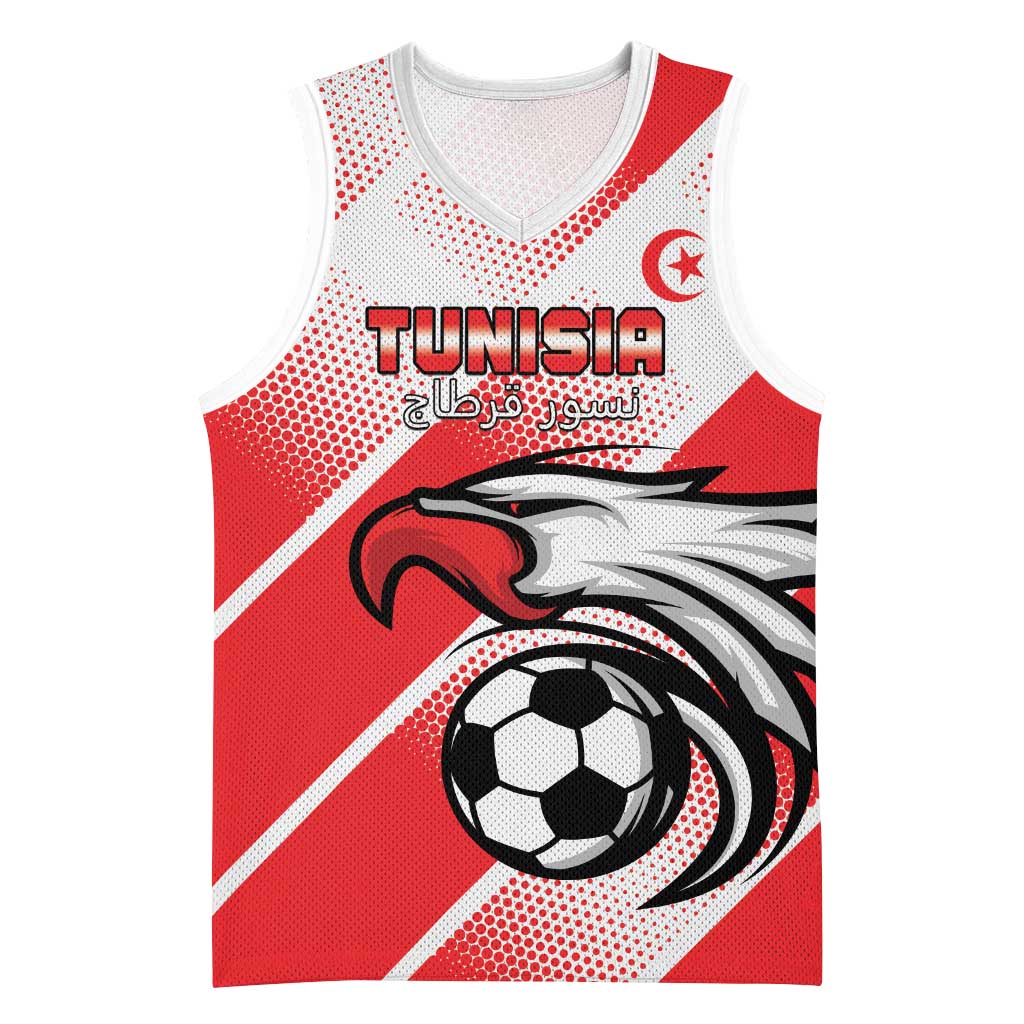 Custom Tunisia Football Basketball Jersey Go Eagles of Carthage LT15
