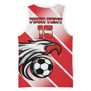 Custom Tunisia Football Basketball Jersey Go Eagles of Carthage LT15