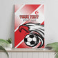 Custom Tunisia Football Canvas Wall Art Go Eagles of Carthage
