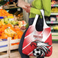 Custom Tunisia Football Grocery Bag Go Eagles of Carthage