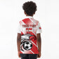 Custom Tunisia Football Kid Polo Shirt Go Eagles of Carthage