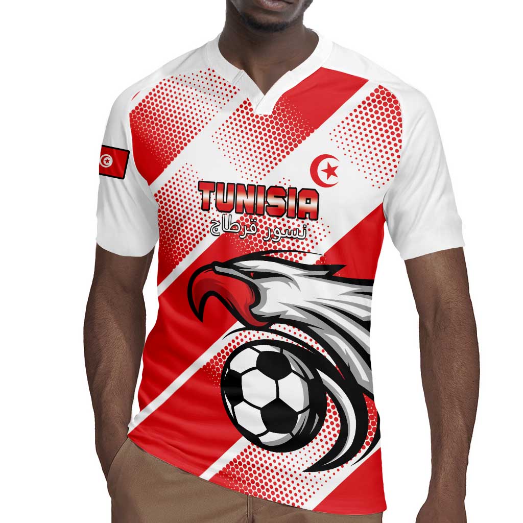 Custom Tunisia Football Rugby Jersey Go Eagles of Carthage