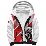 Custom Tunisia Football Sherpa Hoodie Go Eagles of Carthage