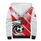Custom Tunisia Football Sherpa Hoodie Go Eagles of Carthage